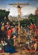 Andrea Solario The Crucifixion oil painting on canvas